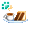 [Animal] Coffee and Cake Snack Tray - virtual item (Questing)