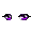 Alluring Eyes Purple - virtual item (questing)