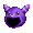 Spooky Bat Poncho (Hood up) - virtual item (questing)