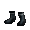 Black Class Sock - virtual item (Questing)