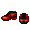 Classic Red Bowling Shoes - virtual item (Wanted)