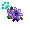 Gaia Item: [Animal] Purple Lily Boutonniere