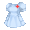 Soothing Blue Nurse Uniform - virtual item (Wanted)