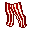 Red Striped Leggings - virtual item