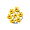 Deluxe Yellow Daffodil - Brown Bouquet with Gold Ribbon - virtual item (Wanted)