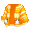 O is for Orange Teacher Cardigan - virtual item