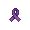 Purple Awareness Ribbon - virtual item (Questing)
