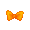 Classy Orange Bow Tie - virtual item (Questing)