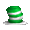 Green Silly Hat - virtual item (donated)
