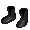 Alice's Black Boots - virtual item (bought)