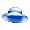 Light Blue Woven Sun Hat - virtual item (Wanted)