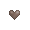 Brown Heart Face Tattoo - virtual item