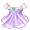 Easter 2k15 Lavender Daffodil Dress - virtual item