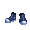 Blue SKA shoes
