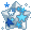 Astra: Blue Star Confetti - virtual item (Questing)