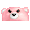 Sadistic Pink Kodiac Grizzly Bear Hat - virtual item ()