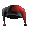 Joker Hat red-black - virtual item (Donated)