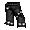 Black Sweetheart Pants - virtual item (Bought)
