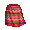Red Woven Traditional Skirt - virtual item (Questing)
