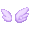 Mini Lavender Angel Wings - virtual item (Wanted)