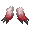 Red Frozen Dweller Claws - virtual item (questing)
