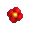 Red Flower Hairpin - virtual item