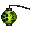 Round Paper Lantern Green - virtual item (donated)