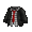 Black Checkered Shirt and Jacket - virtual item (Wanted)