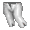 White Neon Hoochie Pants - virtual item (Wanted)
