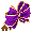 Giant Purple Bow - virtual item (Wanted)