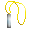 White Bar Necklace - virtual item (questing)
