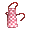 Red Checkered Apron - virtual item (Questing)