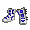 Blue Xtreme Offroader Boots - virtual item (Questing)