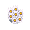 Deluxe White Daisy - White Bouquet with Purple Ribbon - virtual item (wanted)