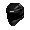 Pee Wee Black Hockey Helmet (Goalie) - virtual item