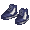 Stompin' Navy Work Boots - virtual item (Questing)