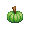 Green Mini Pumpkin - virtual item (bought)