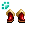 [Animal] Red Knight's Boots - virtual item