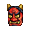 Red Setsubun Oni Mask - virtual item (Questing)