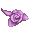 Purple Rose Scarf - virtual item (Questing)