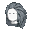 Girl's Braided Gray (Dark) - virtual item (questing)