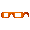Orange Scene Glasses - virtual item (Wanted)