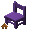 Honorable Purple Chair