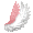 Raphael's Wings (Pink and White) - virtual item (Questing)