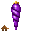 Purple Spiral Ornament - virtual item (wanted)