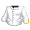 White Gakuran Jacket - virtual item (Questing)