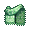 Fuzzy Knitted Green Scarf - virtual item (Questing)