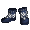 Blue Nomad's Embroidered Boots - virtual item (Wanted)
