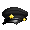 Coal Black Gakuran Cap