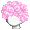 Girl's Moptop Pink (Lite) - virtual item (Questing)